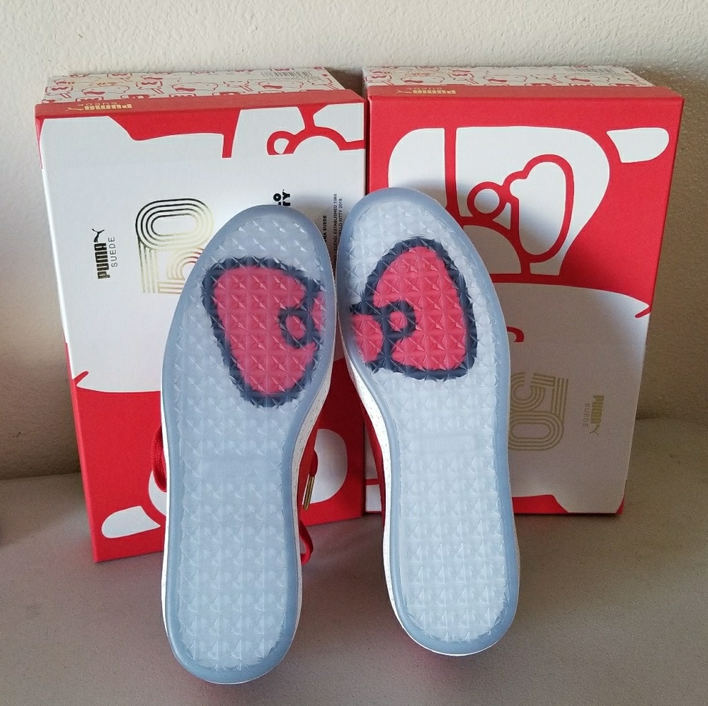 PUMA X HELLO KITTY ONLY SZ 8.5 LEFT - Picture 5 of 7